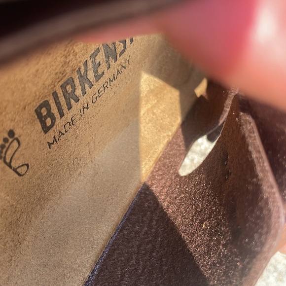 Birkenstock Arizona women’s  Birko-Flor sandal brown nwt - Picture 10 of 13